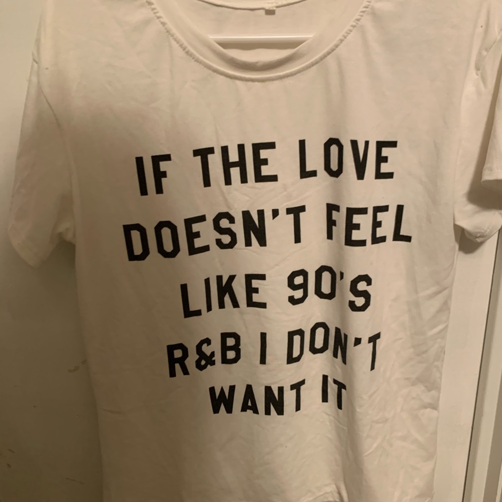 Women’s White Graphic Tee